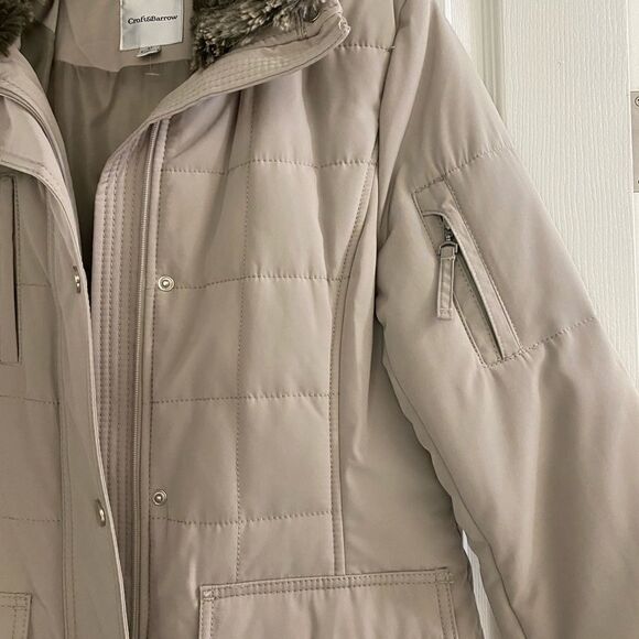 Croft and Barrow Parka, NWOT, Quilted w/ pockets - Picture 3 of 7